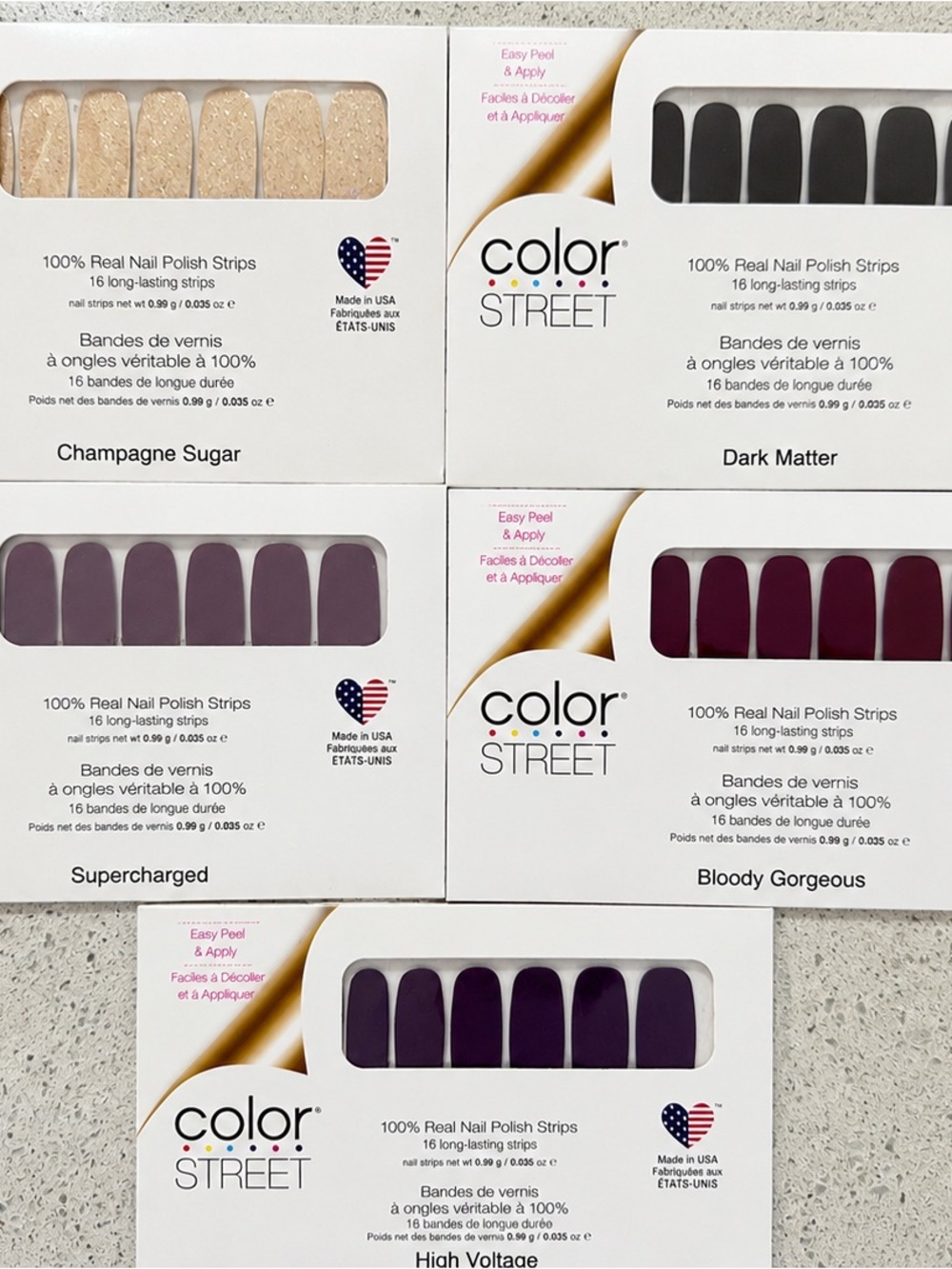 Color Street Bundle Lot – City Lights Collection 🌆✨ Retired/HTF Mixed Set